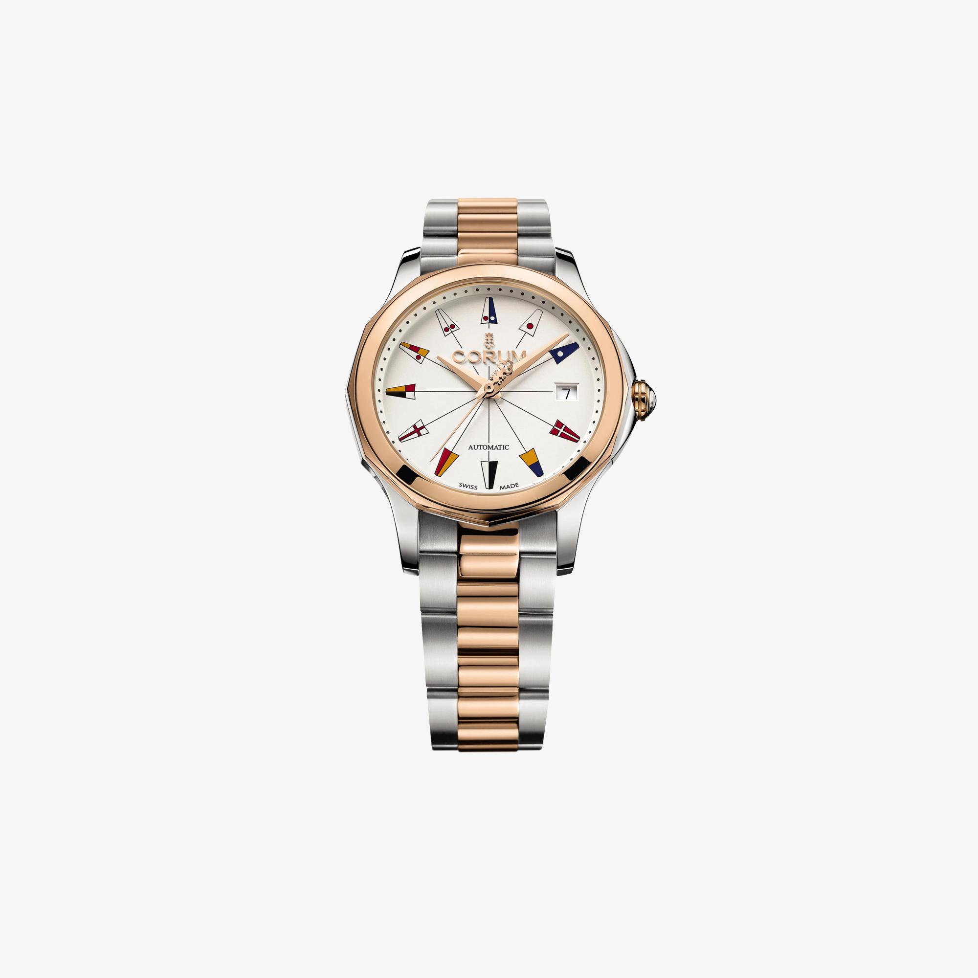 CORUM 38MM ADMIRAL'S CUP LEGEND TWO-TONE WATCH