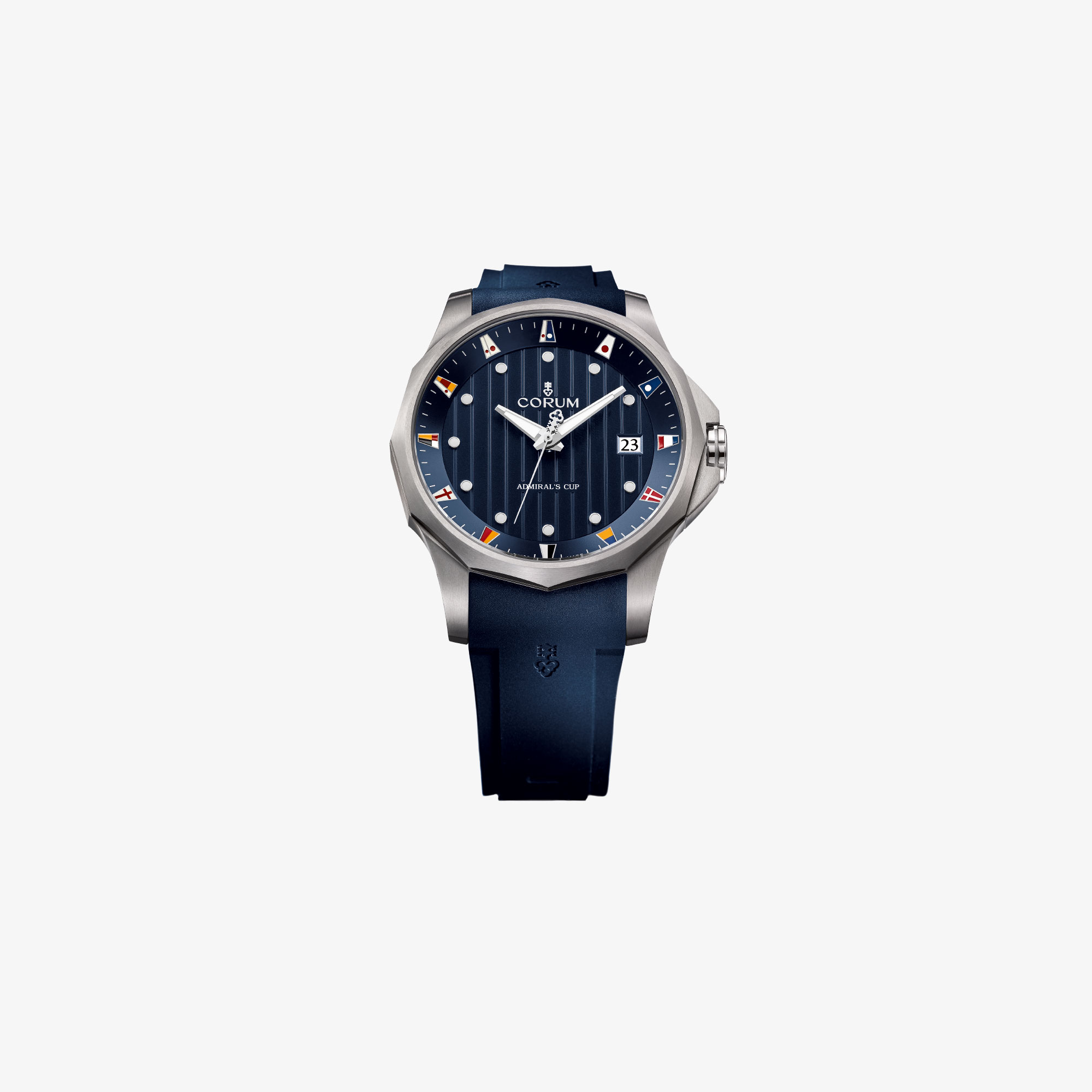 CORUM ADMIRAL LEGEND 47MM WATCH WITH BLUE DIAL