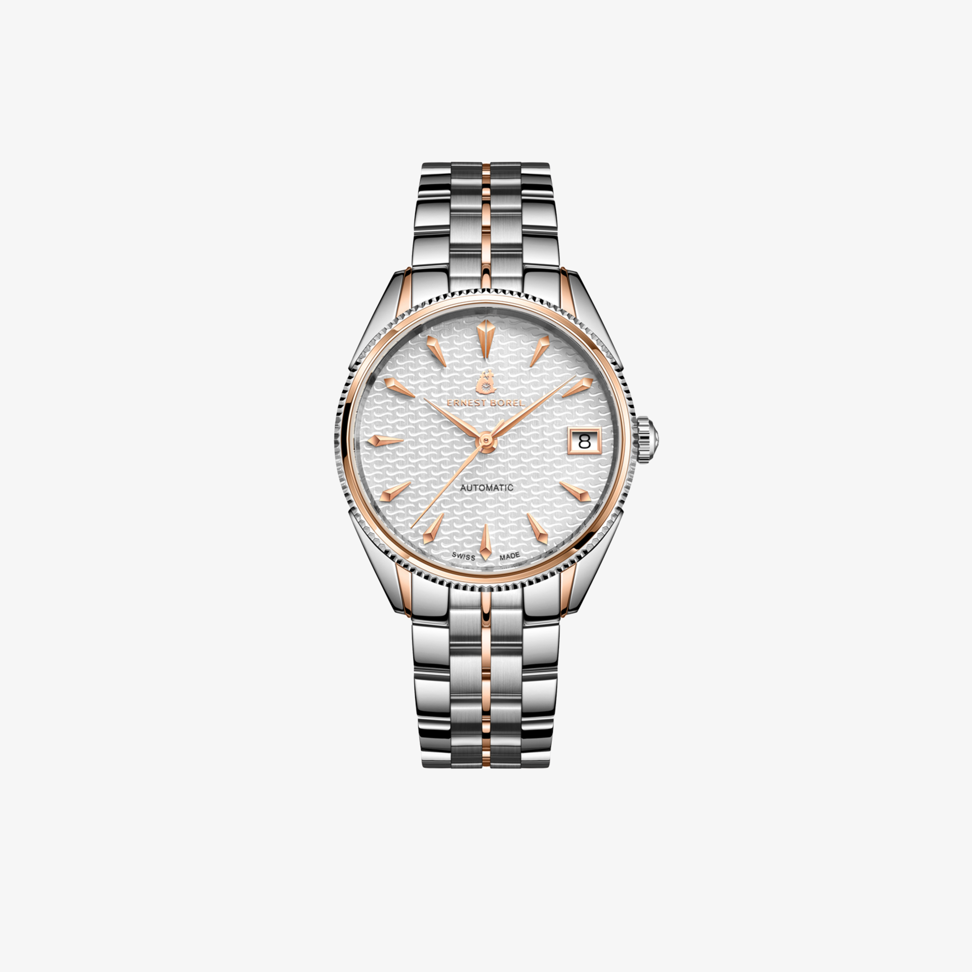 ERNEST BOREL TWO TONE WOMEN'S ETERNITY WATCH