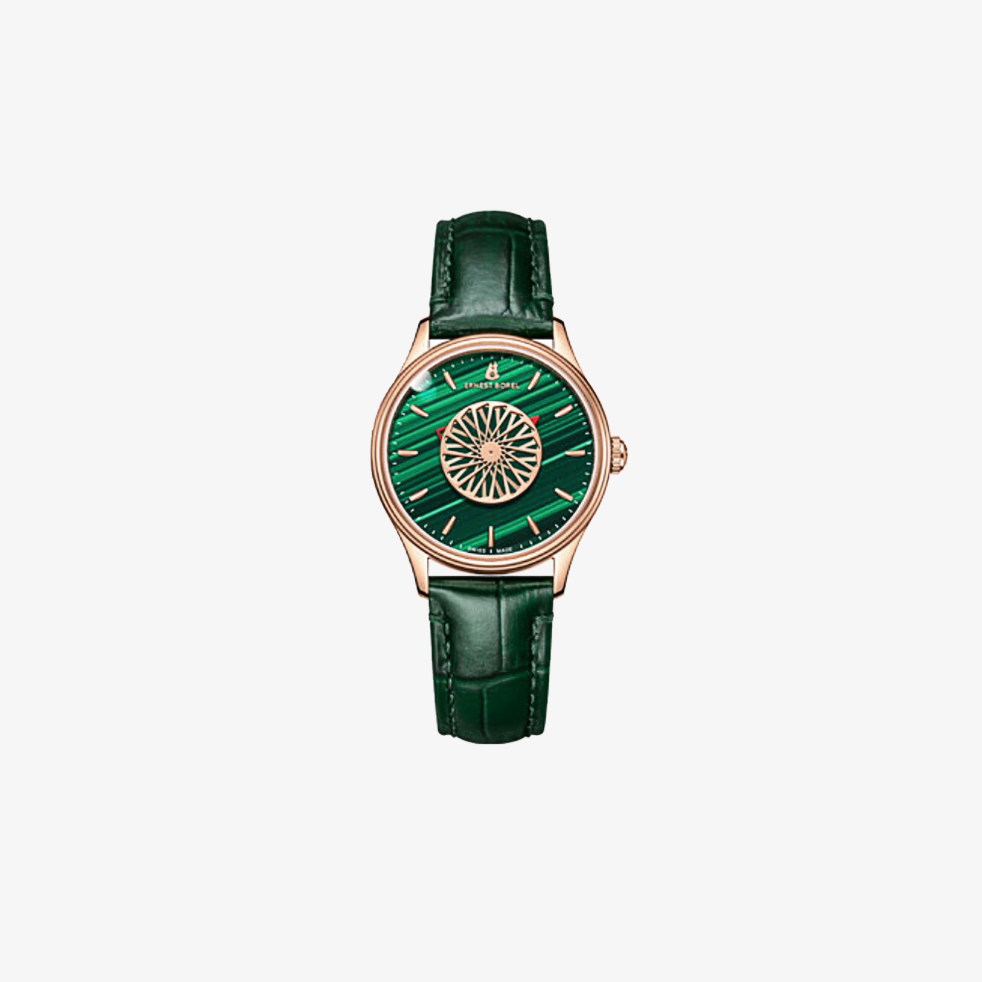 ERNEST BOREL GREEN COCKTAIL WATCH